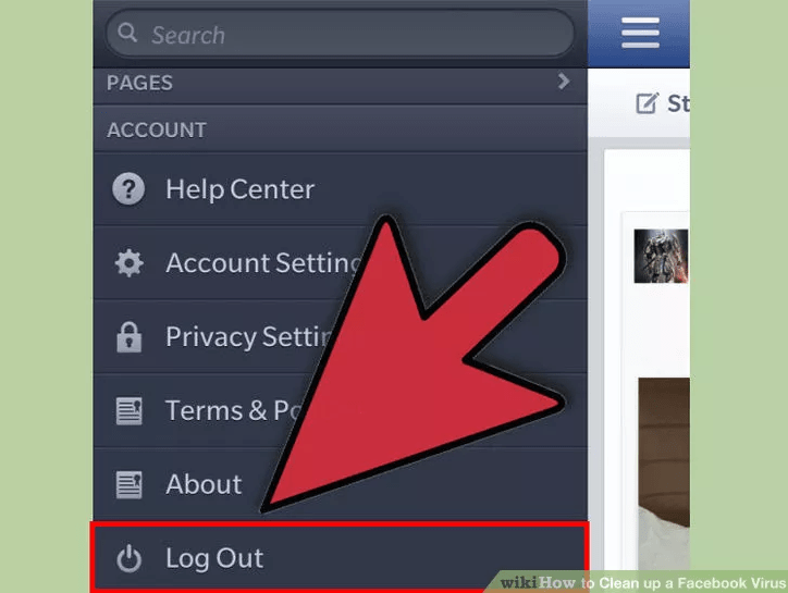 How to fix when Facebook is infected with virus Picture 2