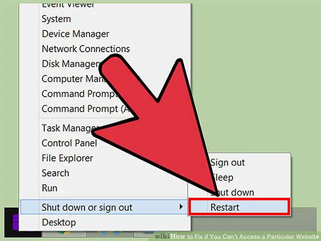 How to fix when unable to access a specific website Picture 23