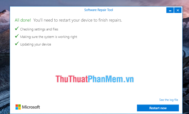 How to fix Windows 10 errors with genuine Software Repair Tool from Microsoft Picture 10