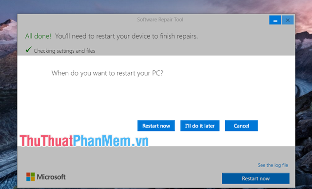 microsoft software repair tool for windows 10