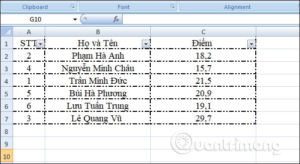 How to format borders and background colors for Excel tables Picture 6