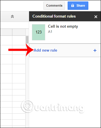 How to format conditional cells in Google Sheets Picture 5