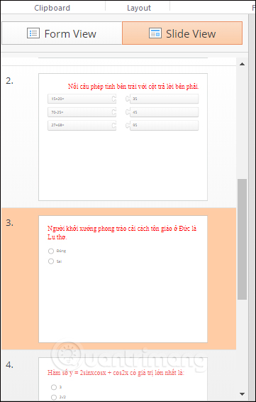 How to format multiple choice exercises in iSpring Suite Picture 11