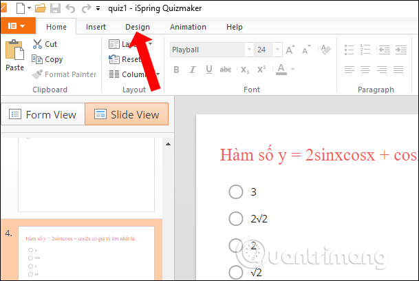 How to format multiple choice exercises in iSpring Suite Picture 7