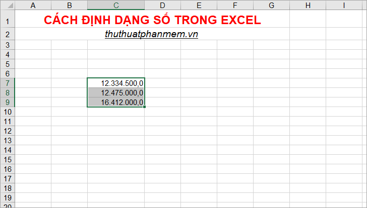 How to format numbers in Excel Picture 8