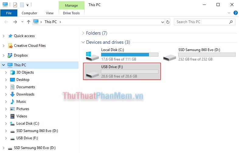 How to Format USB on a computer Picture 2