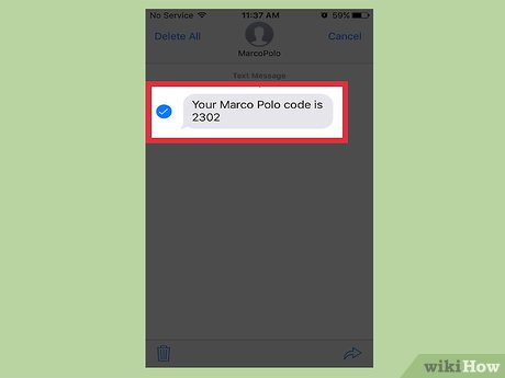 How to Forward an Apple Message Picture 5