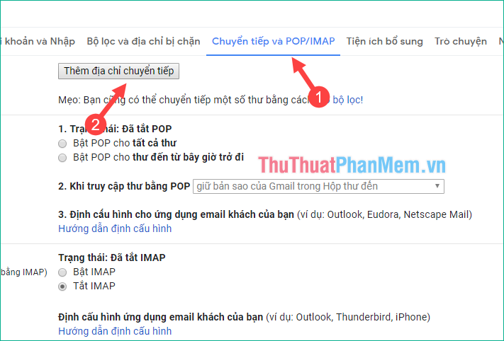 How to forward mail (forwarded mail) has received to another mail Picture 3