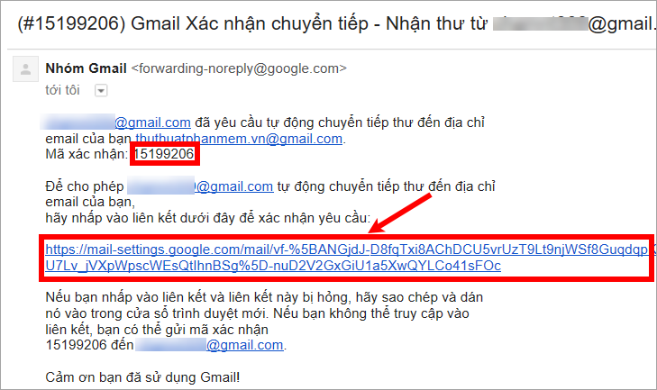 How to forward mail in Gmail Picture 13