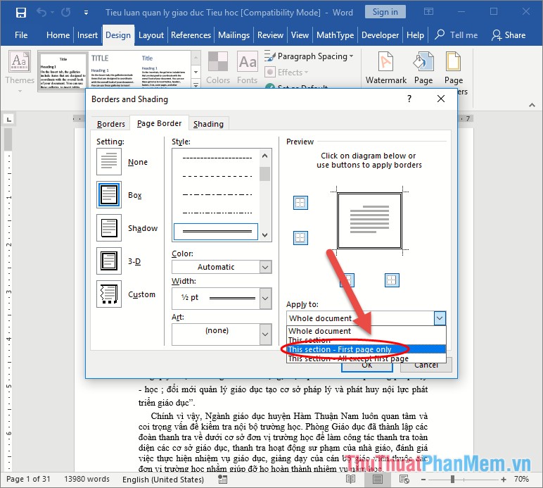 How To Make Frame In Word