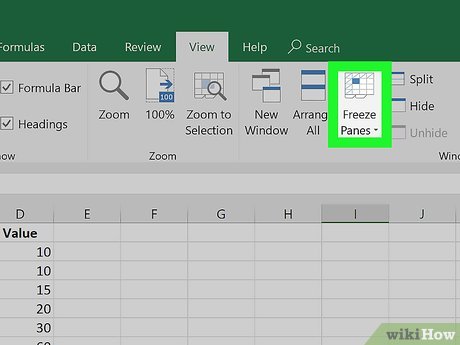 How to Freeze Cells in Excel - TipsMake.com