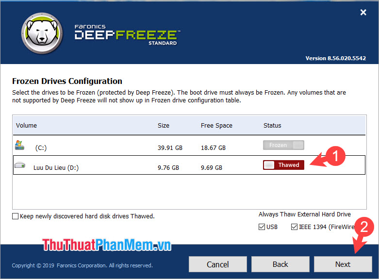 How to freeze the hard drive Win 10 Picture 7