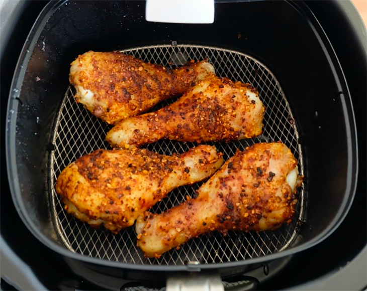 How to fry chicken wings with an oil-free fryer Picture 4