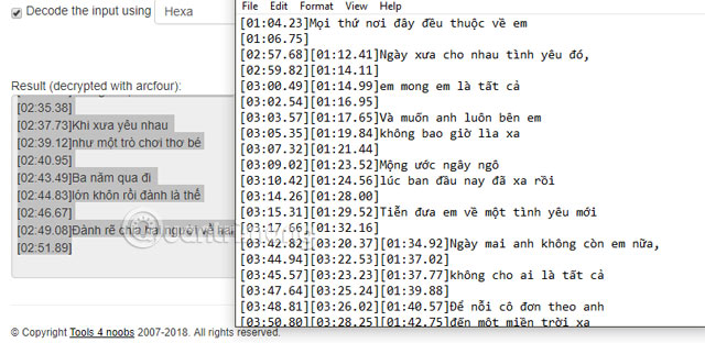 How to get any lyrics file on NhacCuaTui Picture 8