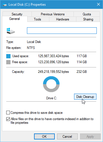 How to get back 20GB of storage after the Windows 10 November update Picture 1