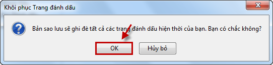 How to get back bookmarks that have been deleted in Firefox Picture 4