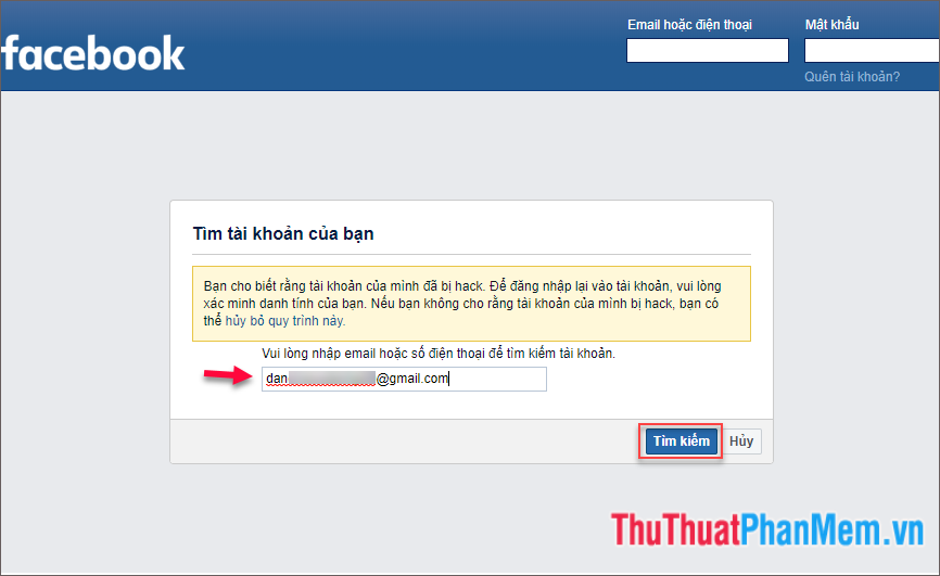 How to get back Facebook when hacked Picture 4