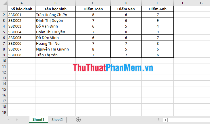 How to get data from one sheet to another depends on the condition Picture 15