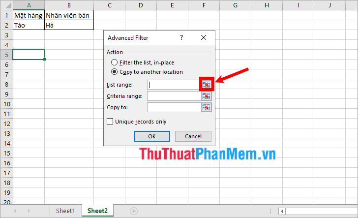 How to get data from one sheet to another depends on the condition Picture 6