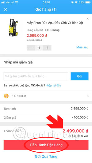 How to get discount code, enter Tiki discount code Picture 10