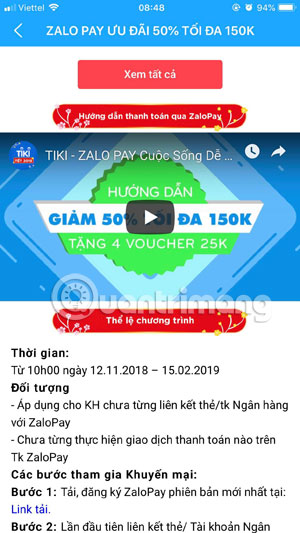 How to get discount code, enter Tiki discount code Picture 4