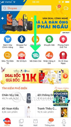 How to get discount code Shopee Picture 8