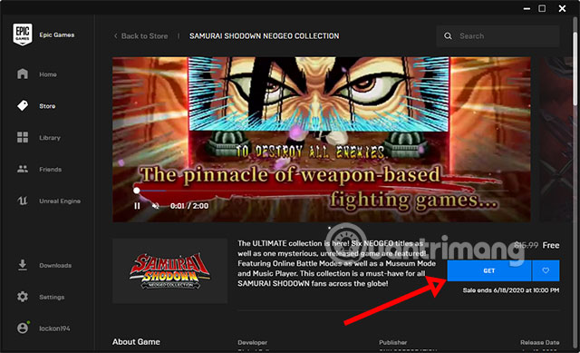How to get Epic Games' Samurai Shodown game for free Picture 2