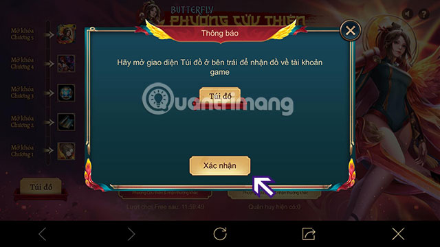 How to get free Butterfly Phuong Cuu Thien Lien Quan Mobile skin Picture 3
