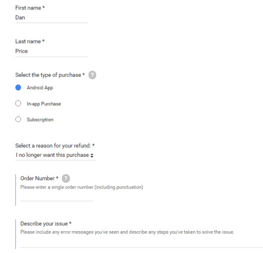 How to get money back when buying apps on Android Picture 3