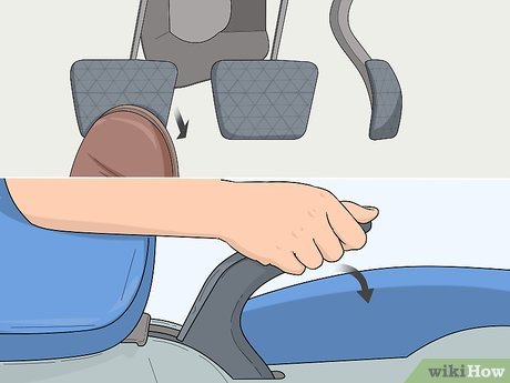 How to Get Started on a Hill when Driving a Manual Transmission Car Picture 8