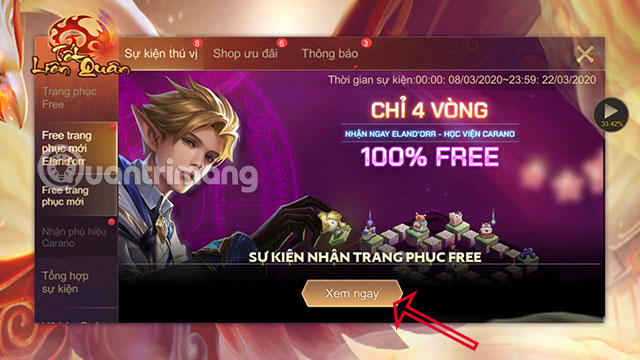 How to get the Eland'Orr Lien Lien costume on March 8 Picture 1