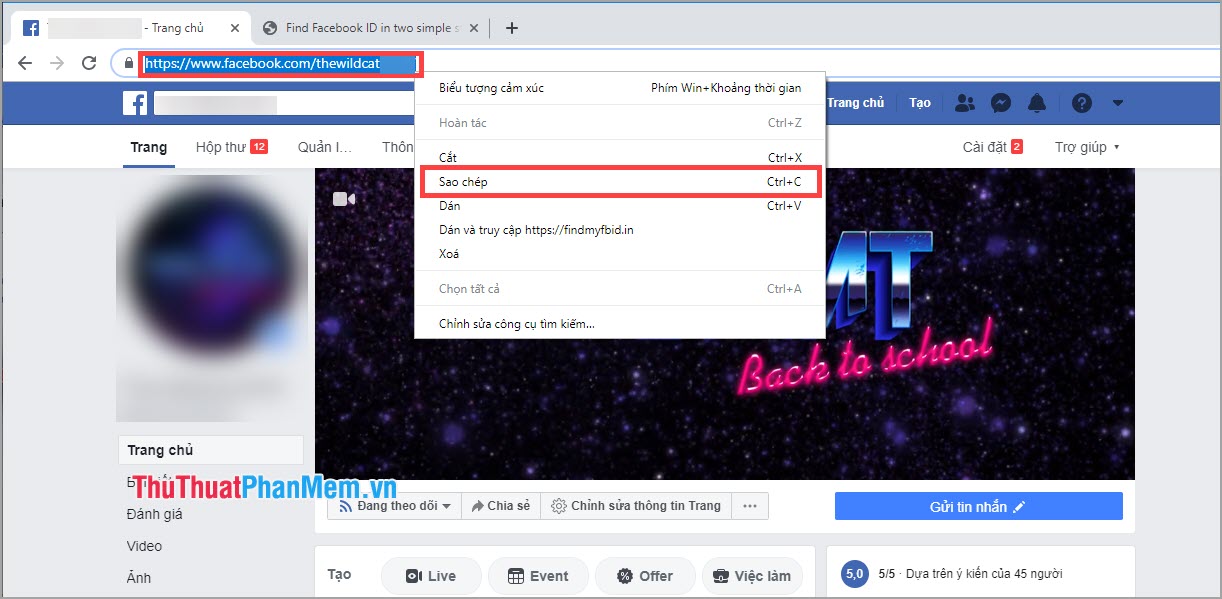 How to get the Facebook Fanpage ID fast and most standard Picture 4