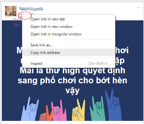 How to get video links, article links, Facebook photo links Picture 1
