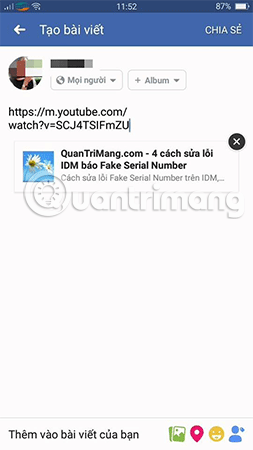 How to get YouTube video links on phones and computers Picture 4