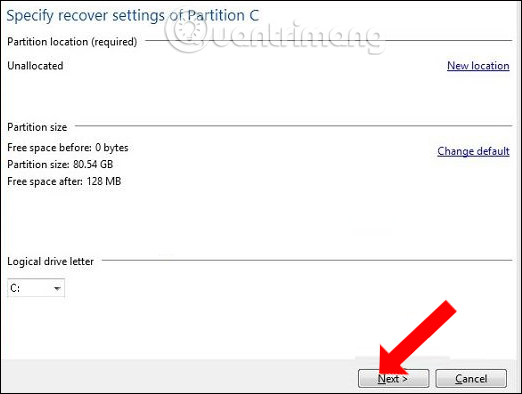 How to ghost computer with file * .tib UEFI standard Picture 14