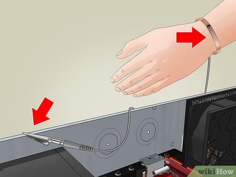 How to Ground Yourself to Avoid Destroying a Computer with Electrostatic Discharge Picture 10