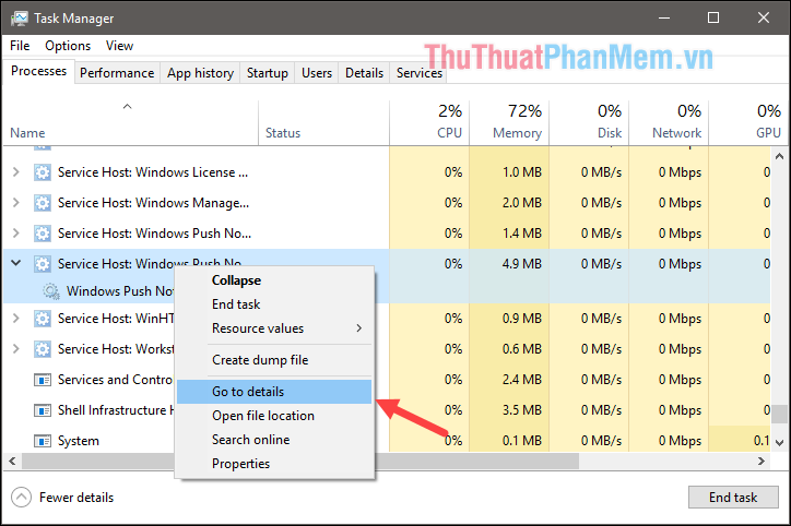 How to handle svchost.exe taking up RAM and CPU Picture 3