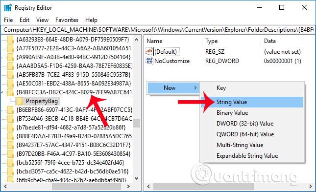 How to hide 6 folders in This PC on Windows 10 Picture 11