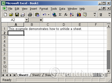 How to hide and hide sheets in Excel and show them again Picture 6