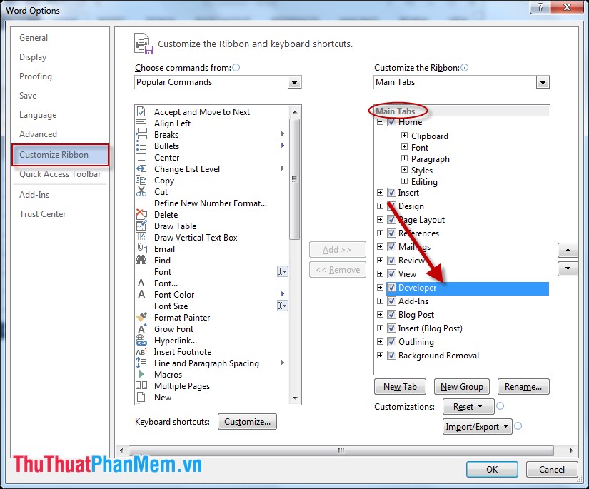 How to hide and show the Ribbon toolbar in Word and Excel Picture 6