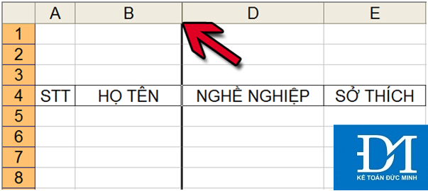 How to hide and show the rows and columns in Excel is extremely simple. Picture 10