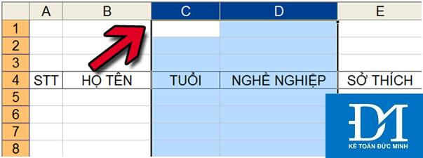 How to hide and show the rows and columns in Excel is extremely simple. Picture 12