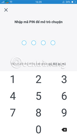 How to hide chat and find hidden chat on Android Zalo Picture 6
