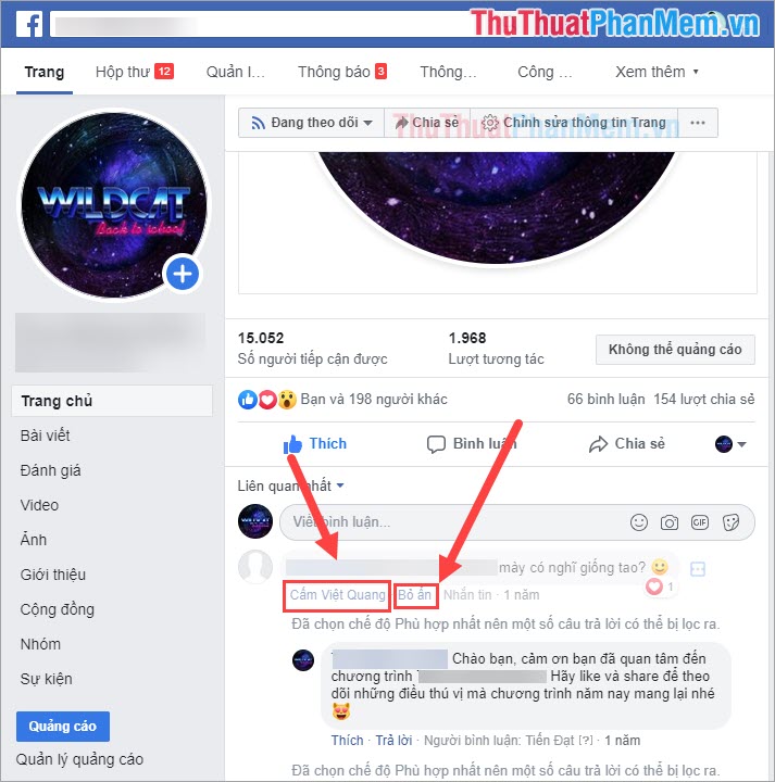 How to hide Comments on Facebook Fanpage Picture 4
