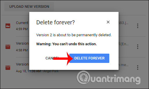 How to hide data on Google Drive Picture 10