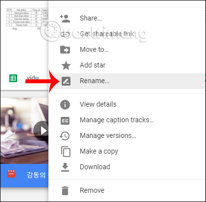 How to hide data on Google Drive Picture 7