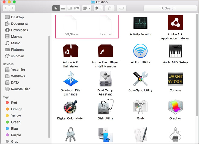 How to hide, display files and folders on macOS Picture 4