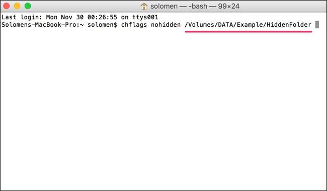 How to hide, display files and folders on macOS Picture 9