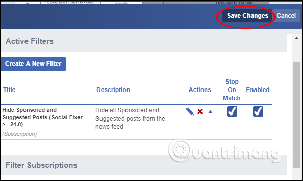 How to hide Facebook ads, neatly interface with Social Fixer Picture 11