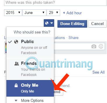 How to hide Facebook profile picture Picture 4